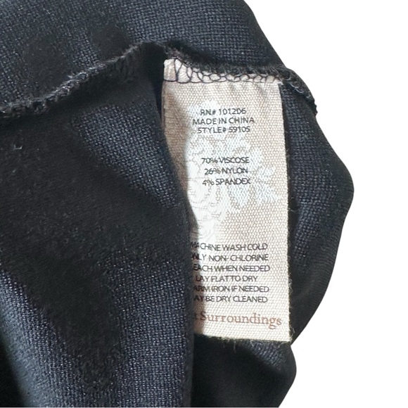 SOFT SURROUNDINGS Ponte Straight Cropped Pull-On Pants - Picture 8 of 10